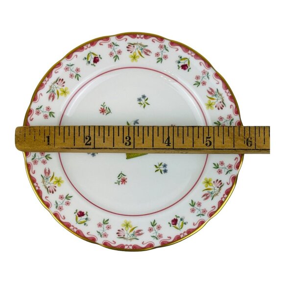 Wedgwood Bianca Williamsburg Script Bread Plate Replacement 6 1/8" R4499 China - Picture 2 of 4